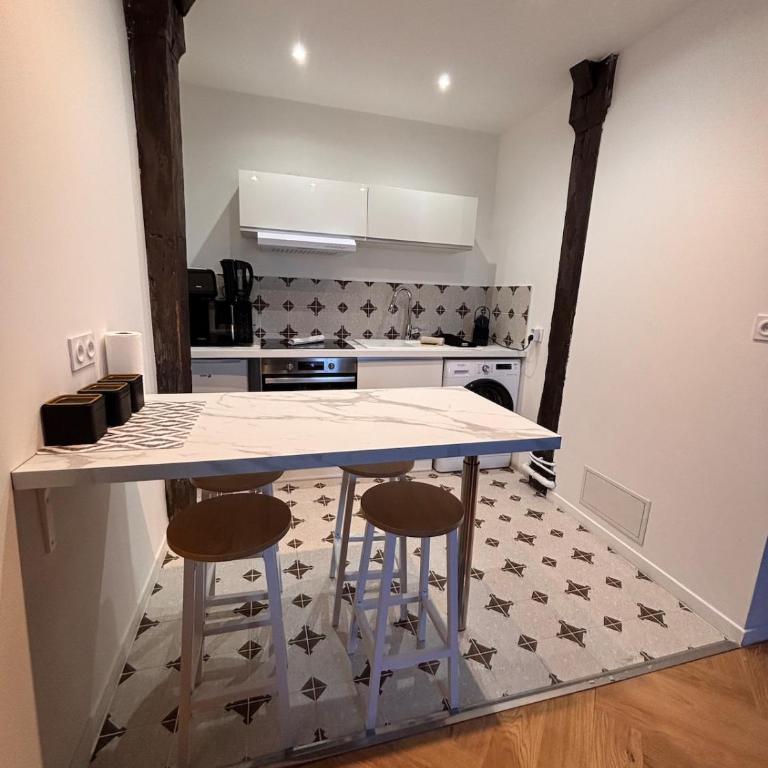 La Terrasse Bourguignonne - Vieux Dijon - Appartamento con 2 Camere da Letto - 8