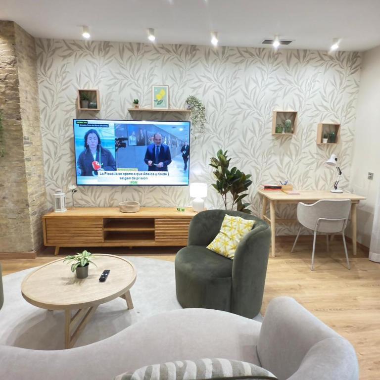 Exclusivo Loft en Zaragoza-1 - One-Bedroom Deluxe Apartment - 9