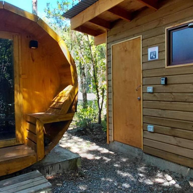 Cabañas tinajas y sauna Quetrupilina - Two-Bedroom House - 2