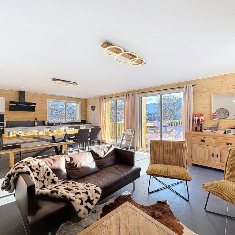 Chalet d'exception au Corbier pour 14 pers., WiFi, Parking - Chalet 3 Chambres - 1