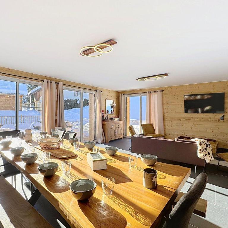 Chalet d'exception au Corbier pour 14 pers., WiFi, Parking - Chalet 3 Chambres - 11
