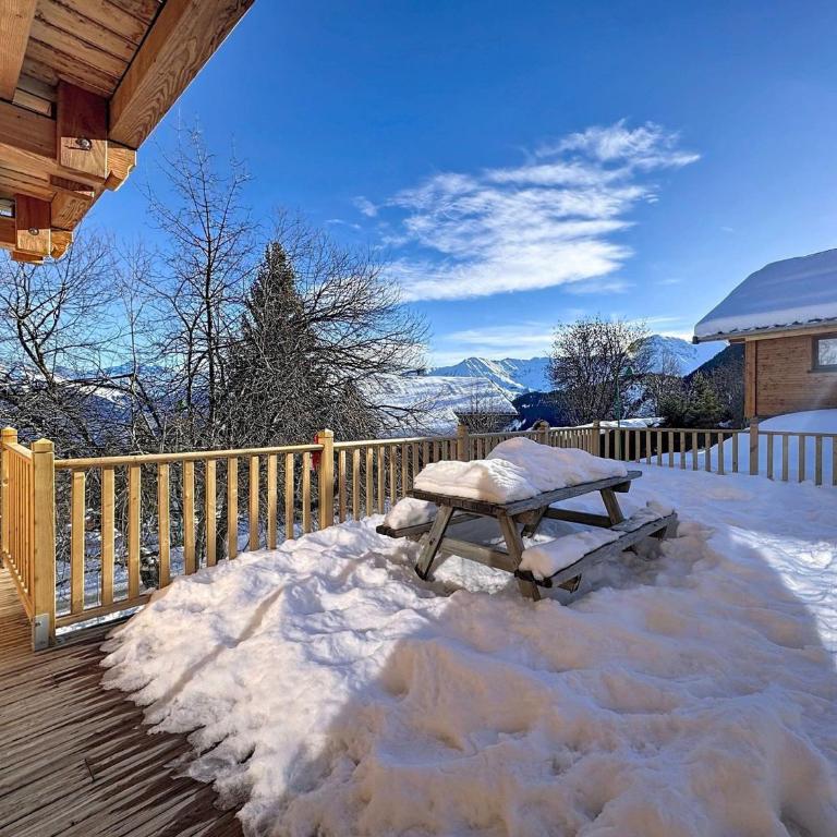 Chalet d'exception au Corbier pour 14 pers., WiFi, Parking - Chalet 3 Chambres - 23