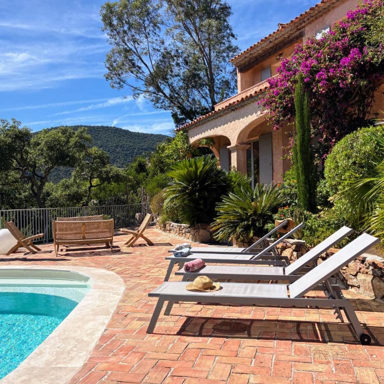 Villa les santons vue panoramique mer Golfe de Saint Tropez 4 étoiles - Villa - 6
