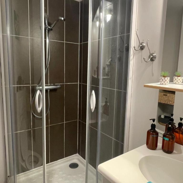 Le logis Katia - Chambre Double avec Salle de Bains Privative - 13
