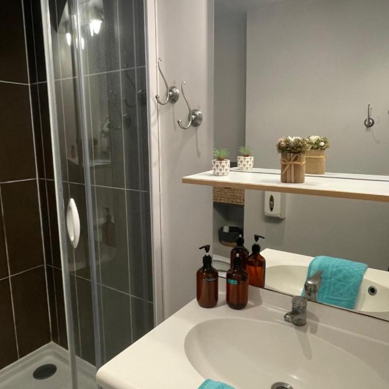 Le logis Katia - Chambre Double avec Salle de Bains Privative - 11