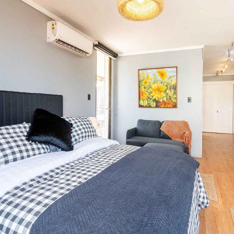 HOM ELITE I Terraza I Las Condes I Metro Alcántara - Studio - 6