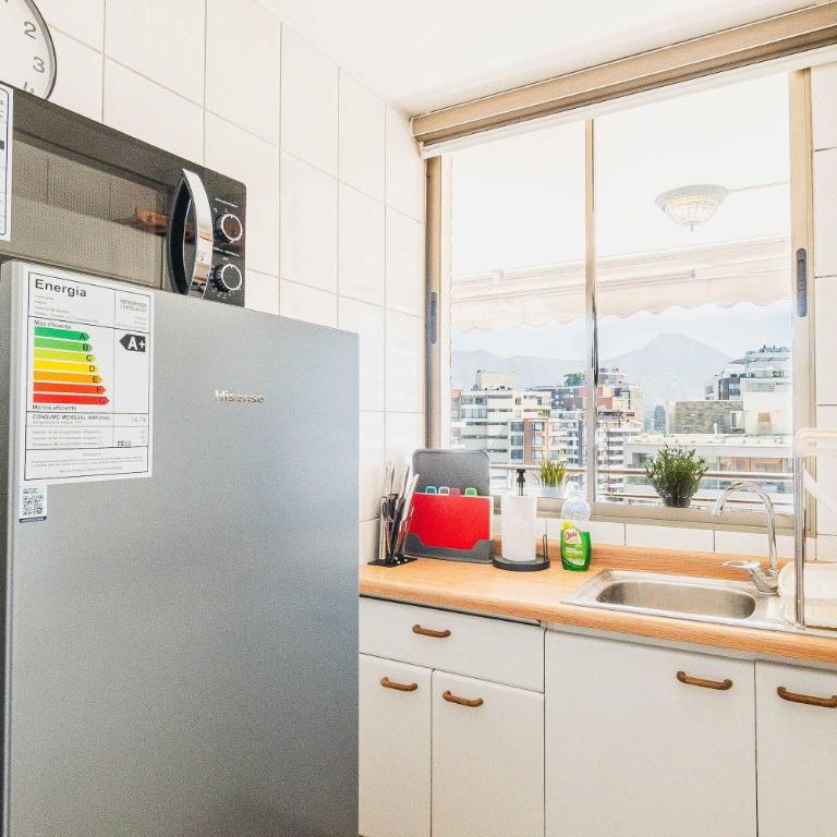 HOM ELITE I Terraza I Las Condes I Metro Alcántara - Studio - 11