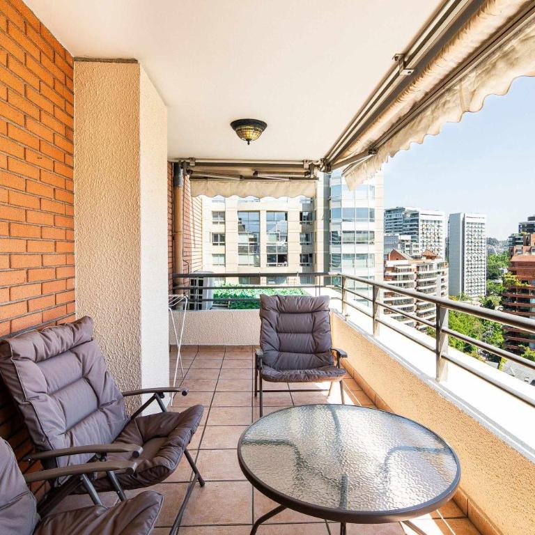 HOM ELITE I Terraza I Las Condes I Metro Alcántara - Studio - 1