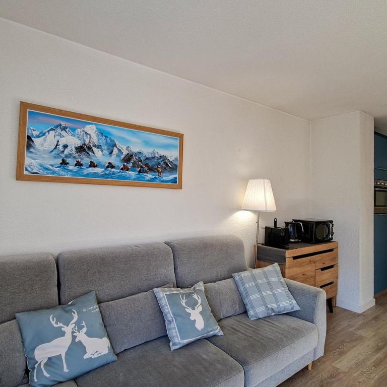 Appartement rénové 3 pièces · Balcon sud · WIFI gratuit · Flaine Forêt - FR-1-425-236 - Appartement - 4