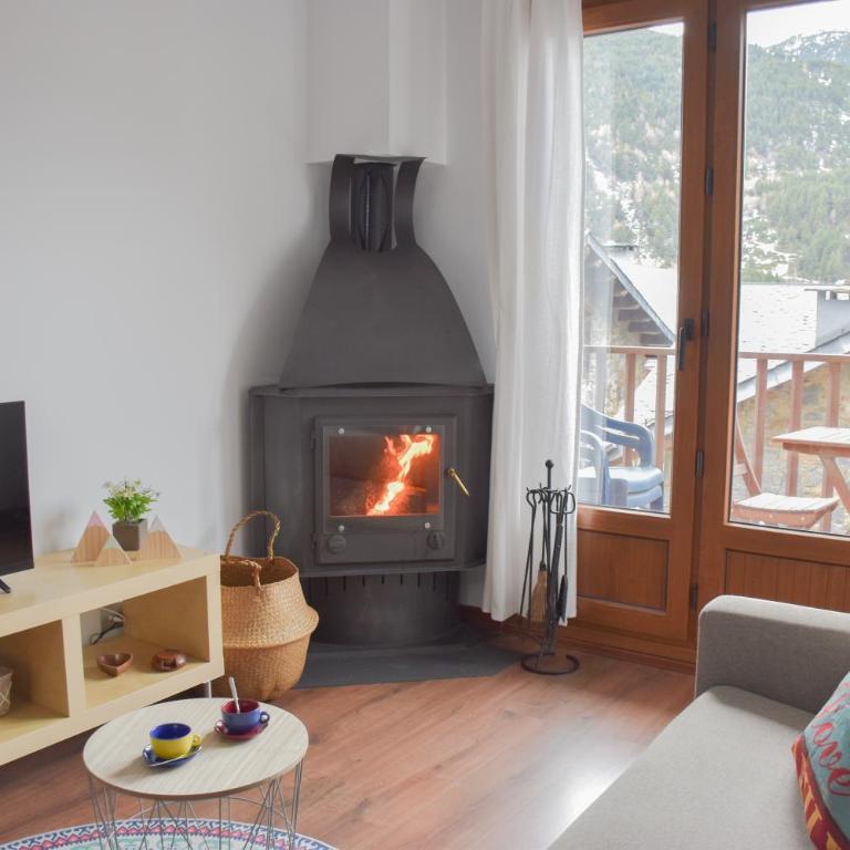 Apartament Ninot Bonito apartamento con vistas a la X de Grandvalira - Appartement 1 Chambre - 6