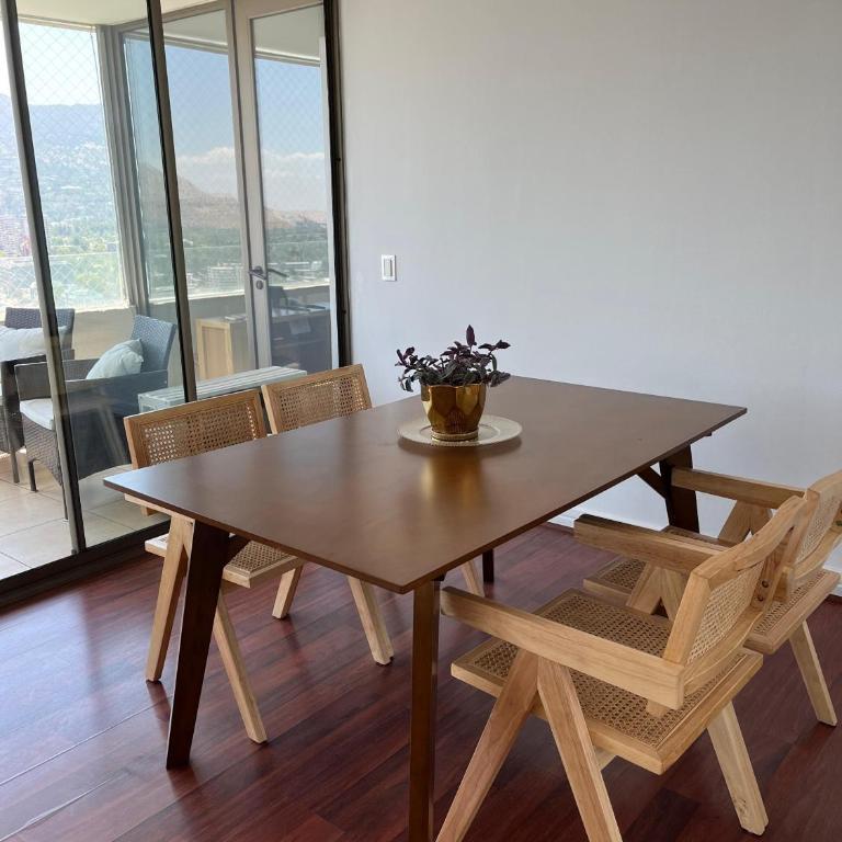 Departamento zona lujo Vitacura-Las Condes Kennedy - Two-Bedroom Apartment with Mountain View - 7