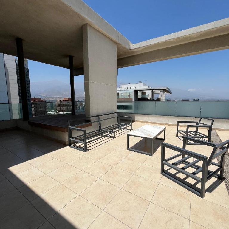 Departamento zona lujo Vitacura-Las Condes Kennedy - Two-Bedroom Apartment with Mountain View - 10