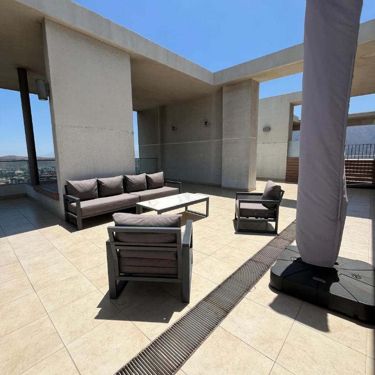 Departamento zona lujo Vitacura-Las Condes Kennedy - Two-Bedroom Apartment with Mountain View - 12