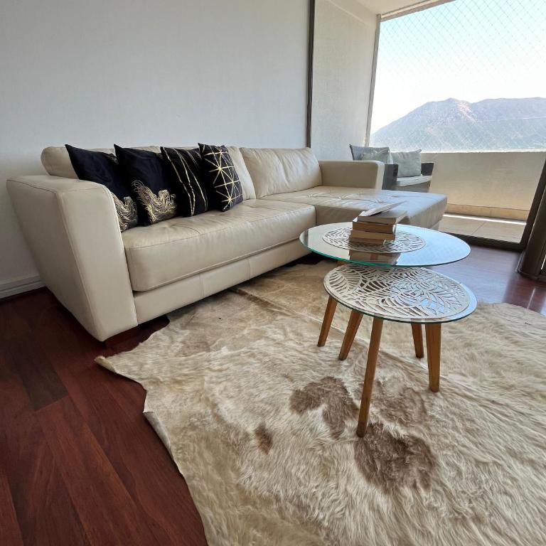 Departamento zona lujo Vitacura-Las Condes Kennedy - Two-Bedroom Apartment with Mountain View - 22