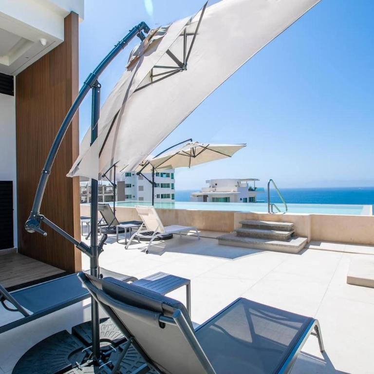 Infinity Pool with Ocean View at Bucerias - Apartamento - 23