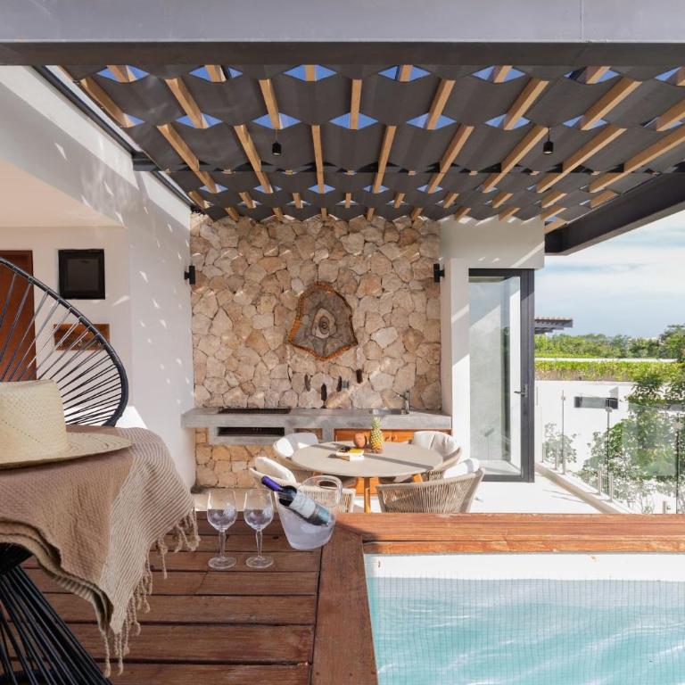 Ixchel Luxury PH Studio Priv Rooftop Pool 150 WiFi - Apartment - 8