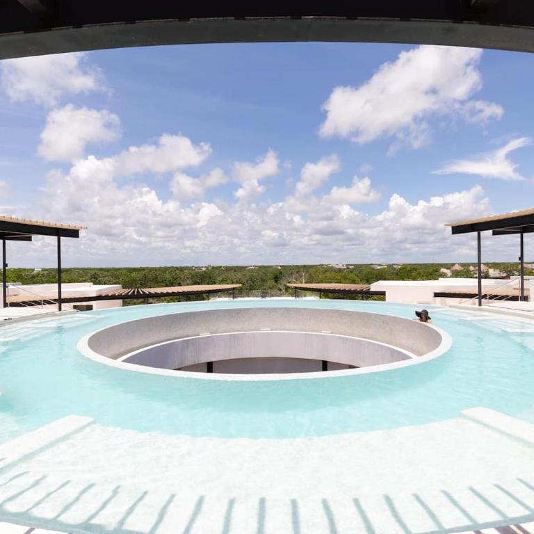 Ixchel Luxury PH Studio Priv Rooftop Pool 150 WiFi - Apartment - 9