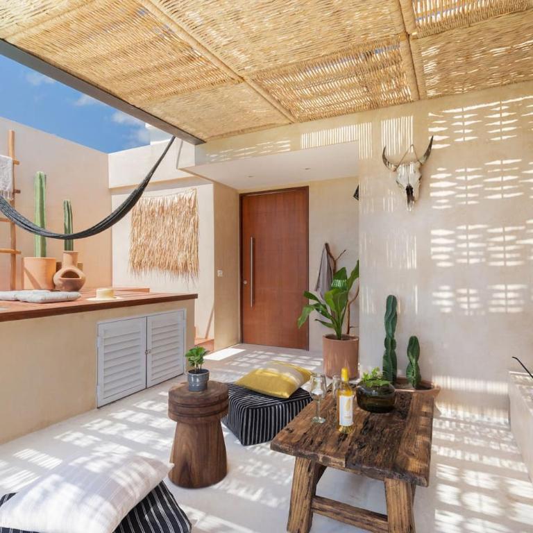Boho Style Penthouse with Private Pool 150 Wifi - Apartamento - 32