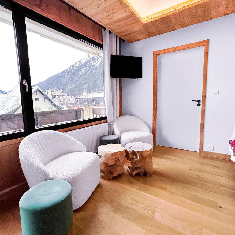 Appart Hyper Centre Chamonix balcon parking privé - Appartement 2 Chambres - 4
