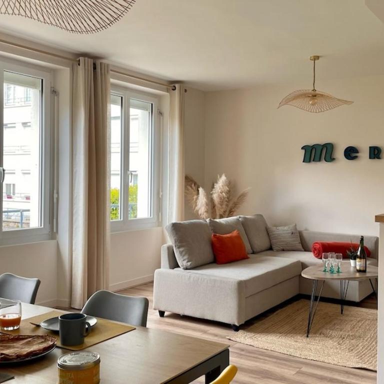 Grand appartement - Une chambre - Plages & Centre à pied - Appartement 1 Chambre - 9