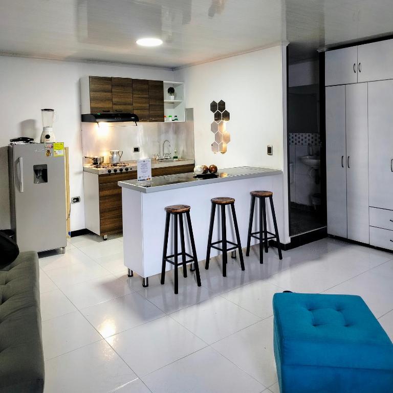 Apartaestudio barrio jordan 401ux - Apartamento de 1 dormitorio - 6