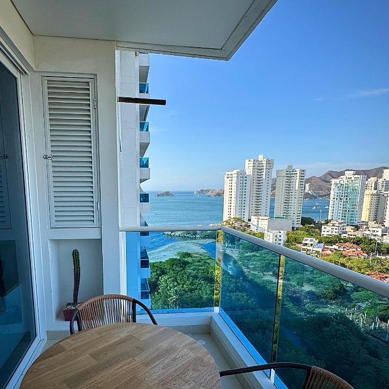 Apartamento frente al mar Estilo Resort - Apartamento de 2 dormitorios con balcón y vistas al mar - 13