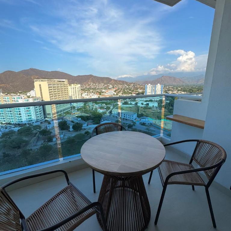 Apartamento frente al mar Estilo Resort - Apartamento de 2 dormitorios con balcón y vistas al mar - 14