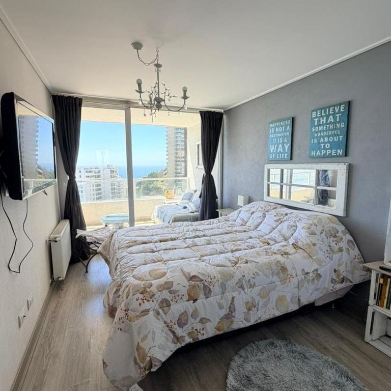 Vistas infinitas al mar y relax total en Con Con - Two-Bedroom Apartment - 3