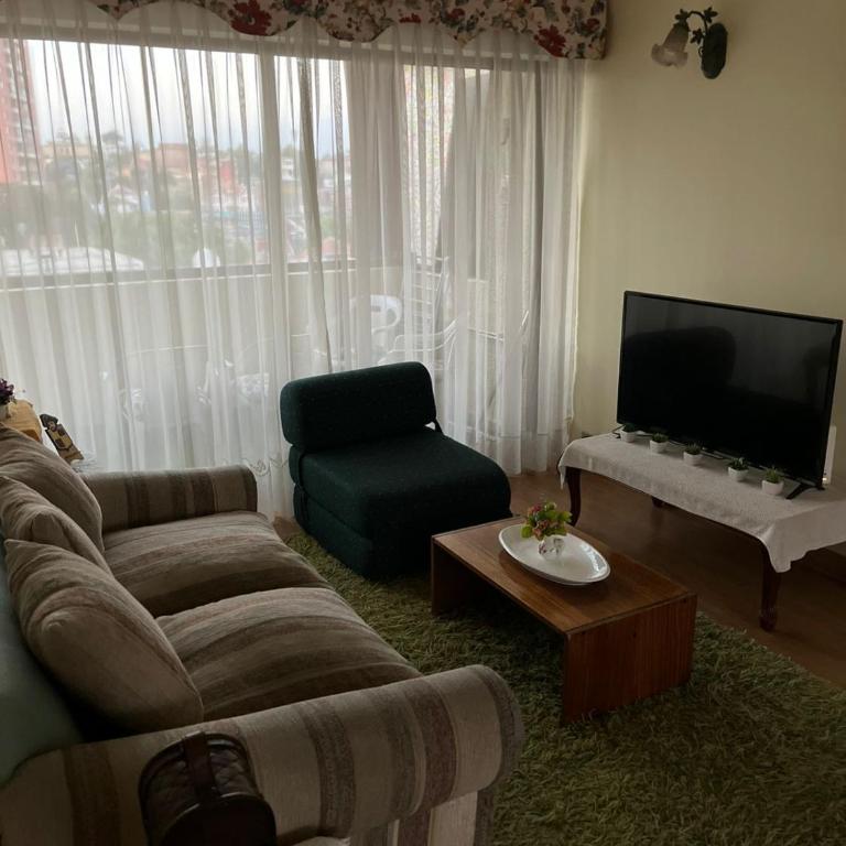 Apartamento a 2 cuadras de la playa - Three-Bedroom Apartment with Balcony - 3