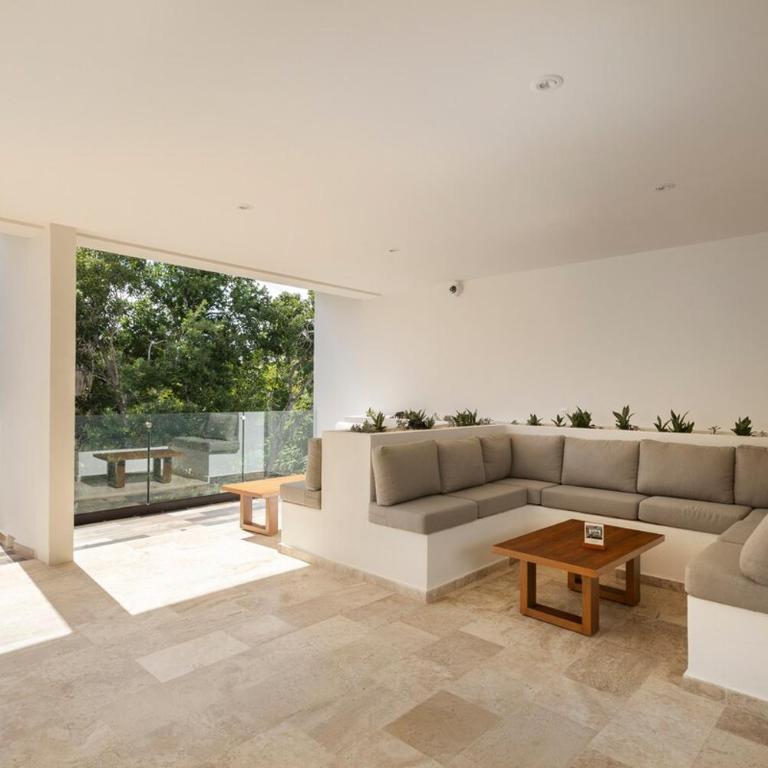 Penthouse 2BR in Tulum with Private Rooftop and Pool - Two-Bedroom Apartment with Balcony and Terrace - 34