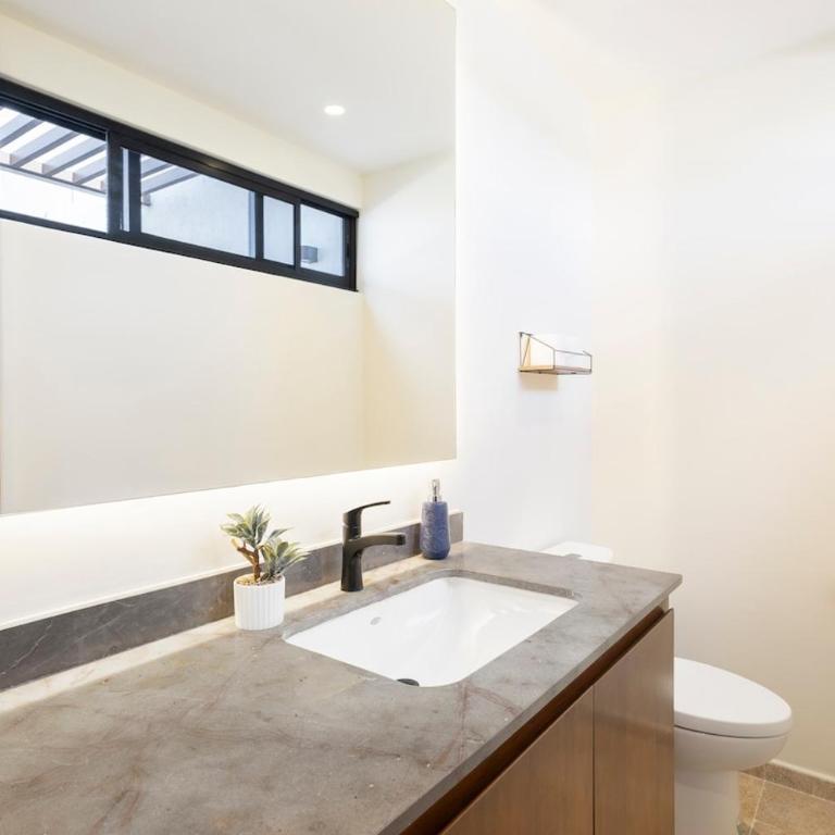 Penthouse 2BR in Tulum with Private Rooftop and Pool - Two-Bedroom Apartment with Balcony and Terrace - 24