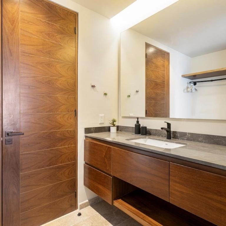 Penthouse 2BR in Tulum with Private Rooftop and Pool - Two-Bedroom Apartment with Balcony and Terrace - 19