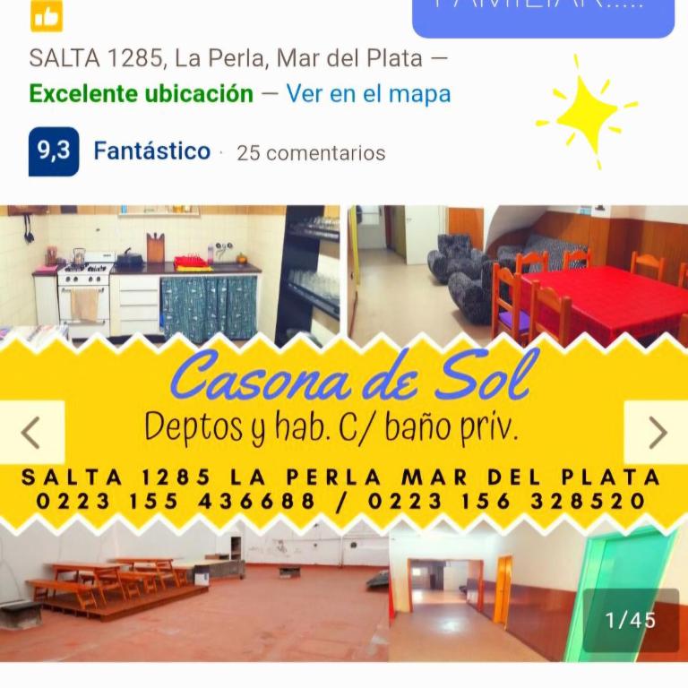 Casona Sol - Habitación Doble con baño privado - 1