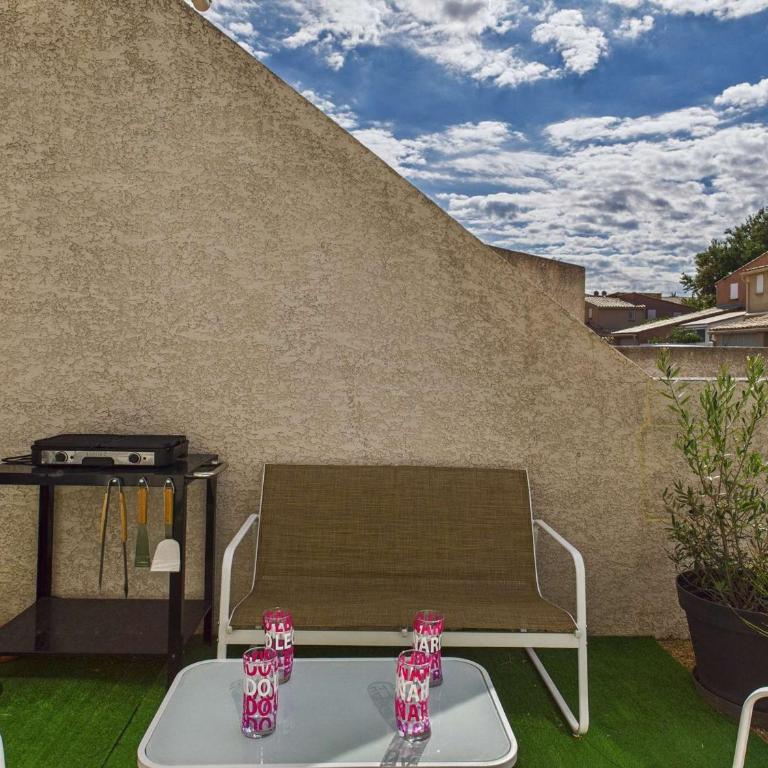 Maison à 230m de la plage avec terrasse et parking privé - FR-1-326-869 - Apartamento - 3