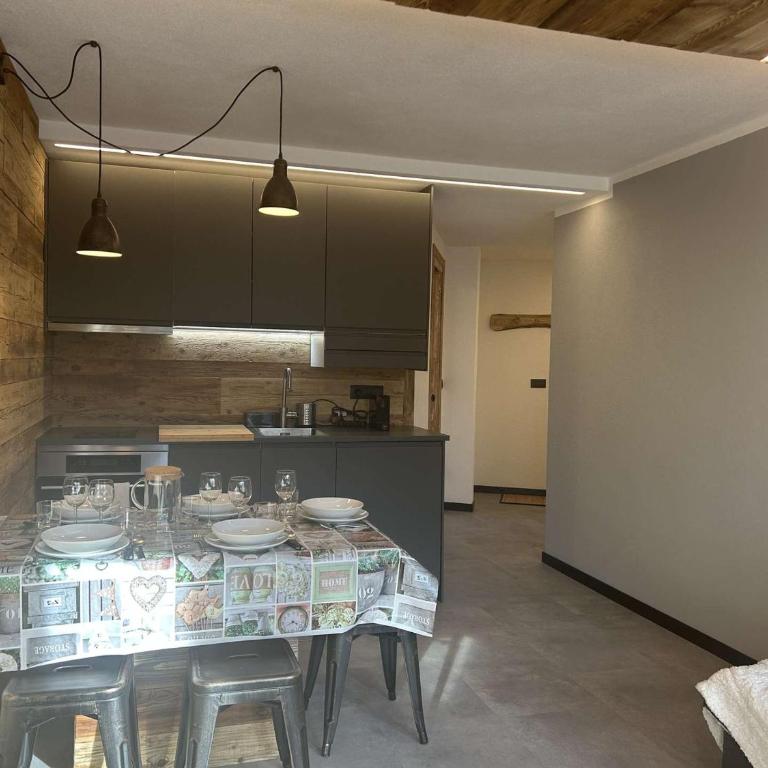 Charmant appartement ski 5 pers, Montgenèvre, parking - FR-1-330D-158 - Appartement - 9