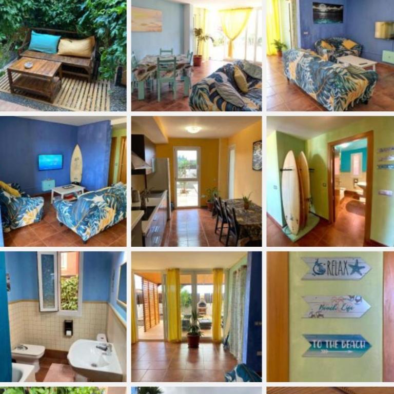 Blue Wave House Corralejo - Twin Room in shared Apartment - 6