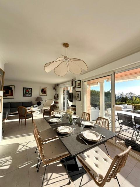 Villa les Amandines 110 m2 swimming pool, sea view air conditioning - Three-Bedroom Villa - 41