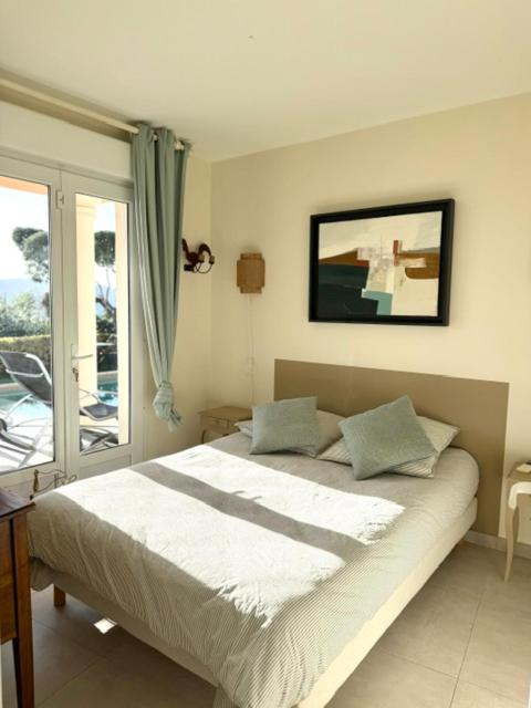 Villa les Amandines 110 m2 swimming pool, sea view air conditioning - Three-Bedroom Villa - 45