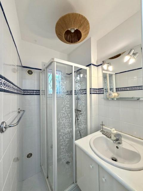 Villa les Amandines 110 m2 swimming pool, sea view air conditioning - Three-Bedroom Villa - 64