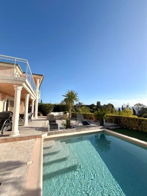 Villa les Amandines 110 m2 swimming pool, sea view air conditioning - Three-Bedroom Villa - 75