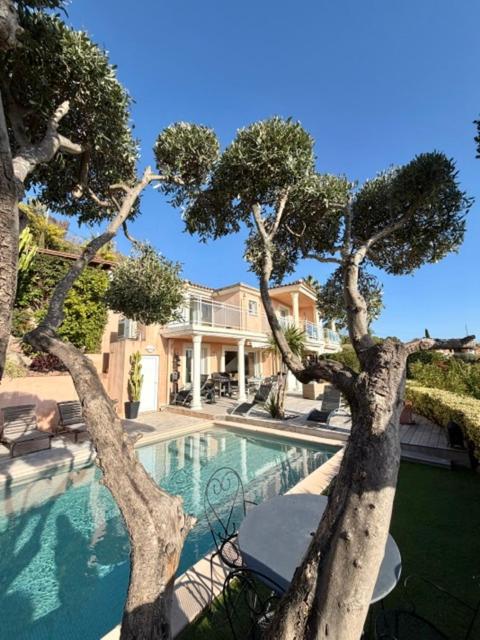 Villa les Amandines 110 m2 swimming pool, sea view air conditioning - Three-Bedroom Villa - 88