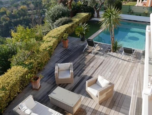 Villa les Amandines 110 m2 swimming pool, sea view air conditioning - Three-Bedroom Villa - 93