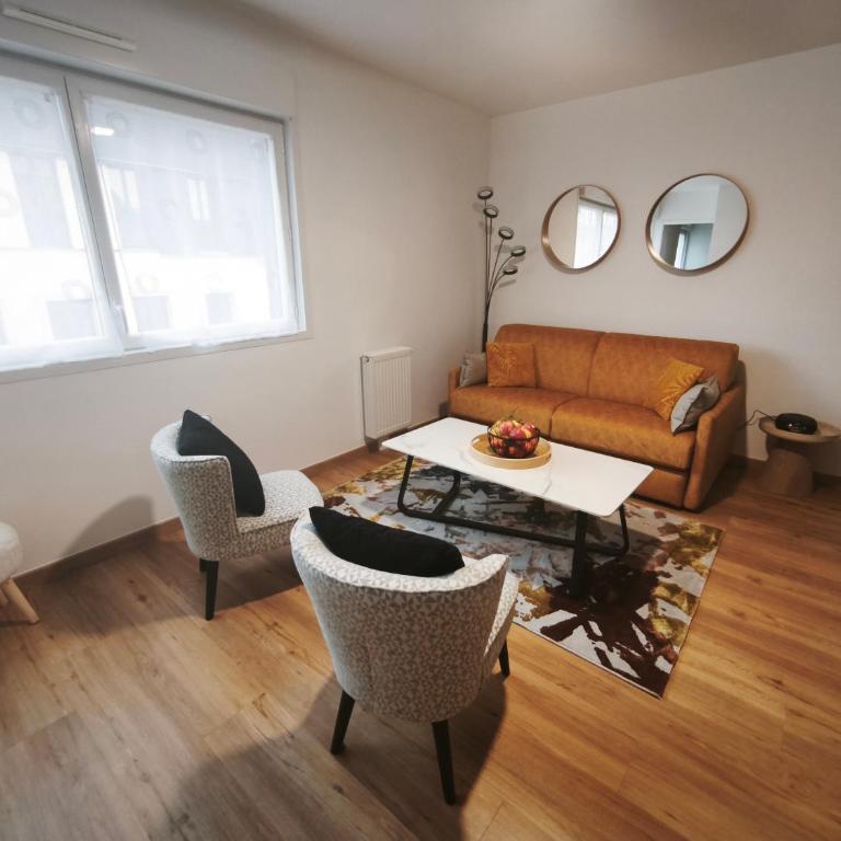 Rue Verte Proche Gare et Rouen Centre - Linge & Ménage Inclus - One-Bedroom Apartment - 29