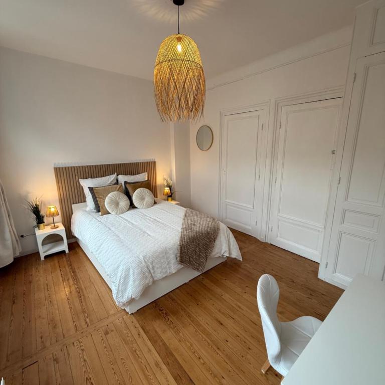 Chambre La Dune - Villa Les Embruns à 5 min à pied de Nausicaa, plage, centre ville - Côte d'Opale - Chambre Triple Deluxe - 1