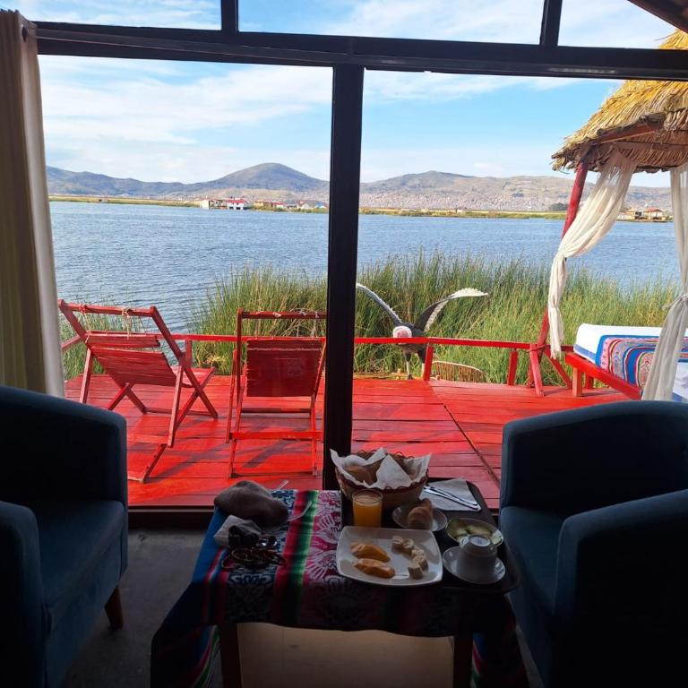 Titicaca Posada del Sol Lodge - Habitación Doble con vistas al lago - 2 camas individuales - 3