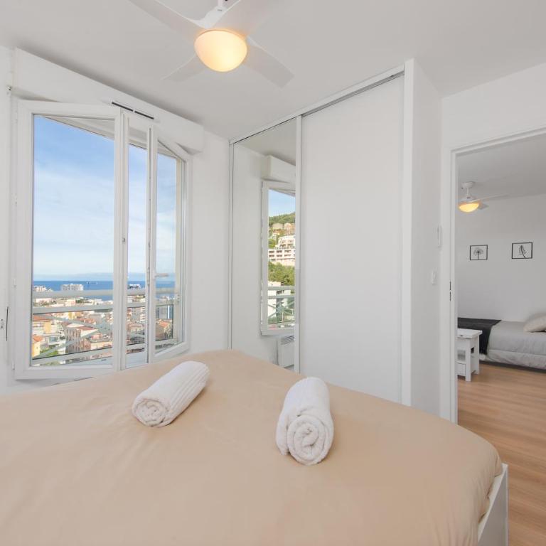 Haut de Monaco - Vue panoramique mer et ville - FE - One-Bedroom Apartment - 16