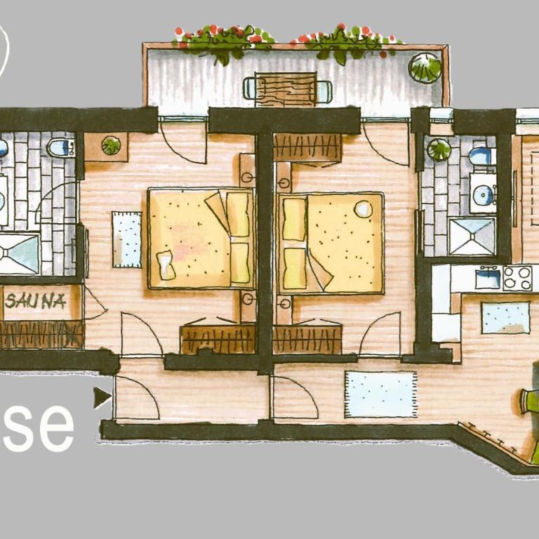 Halbwöhrerhof - Appartamento con 2 Camere da Letto - 4