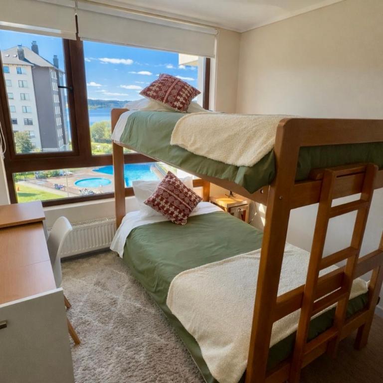 Departamento moderno con vista al lago Villarrica y piscina - Apartamento de 2 dormitorios - 5