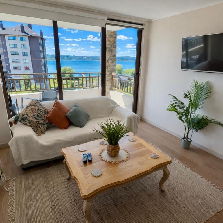 Departamento moderno con vista al lago Villarrica y piscina - Apartamento de 2 dormitorios - 3
