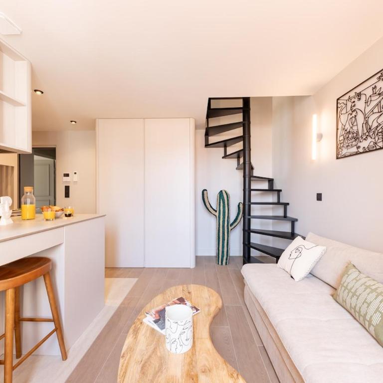 Picasso 1, Duplex 5 people - WiFi - Air conditioning - Appartement 1 Chambre - 16